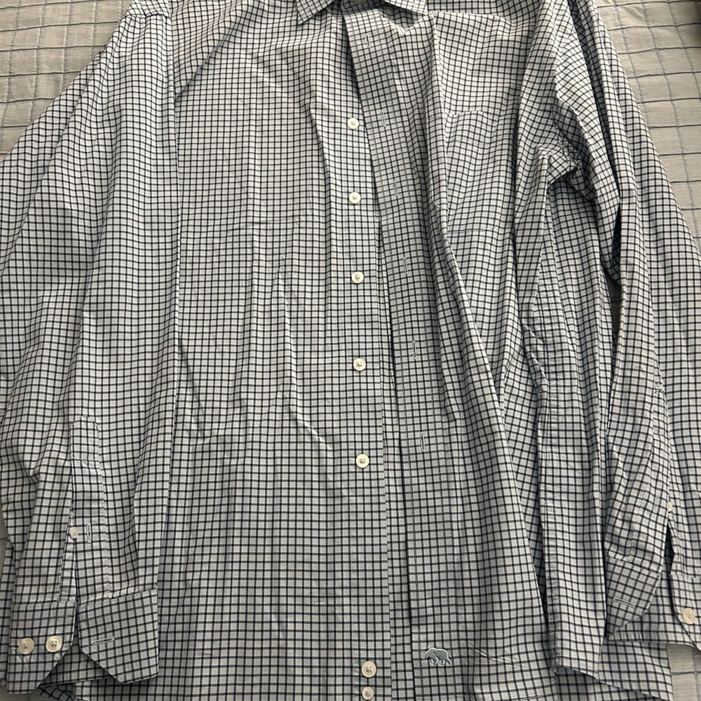 Normal Brand Button Down Navy large Classic fit